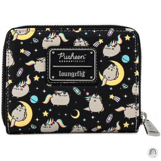 Loungefly Portefeuille zippé Licorne Arc-en-ciel Pusheen (Pusheen)