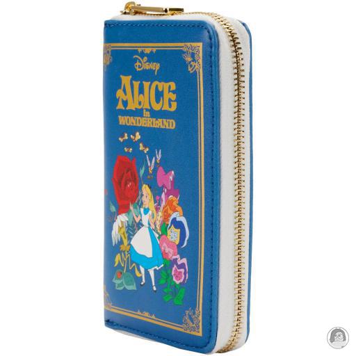 Loungefly Portefeuille zippé Livre Classique Alice au Pays des Merveilles (Disney) (Alice au Pays des Merveilles (Disney))