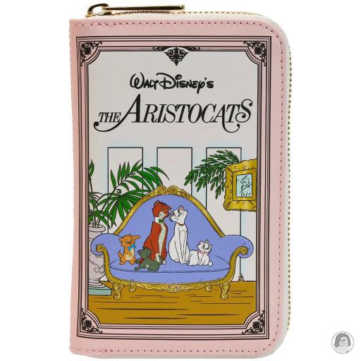 Loungefly Portefeuille zippé Livre Classique Les Aristochats (Disney)