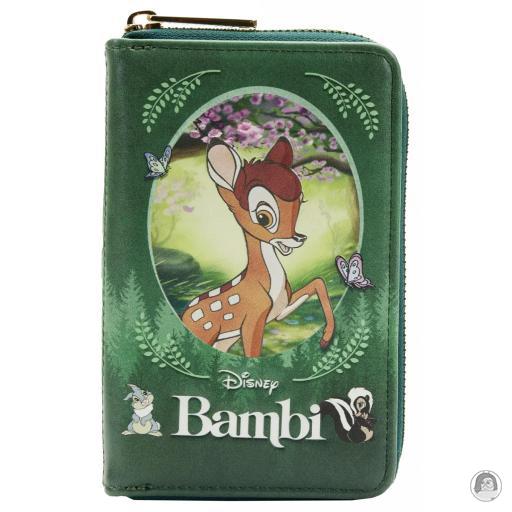 Loungefly Portefeuilles Portefeuille zippé Livre Classique Bambi (Disney)