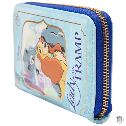 Loungefly Portefeuille zippé Livre Classique La Belle et le Clochard (Disney) (La Belle et le Clochard (Disney))