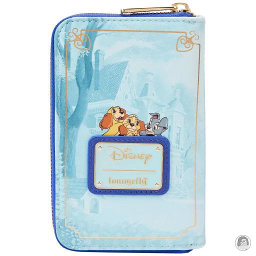 Loungefly Portefeuille zippé Livre Classique La Belle et le Clochard (Disney) (La Belle et le Clochard (Disney))