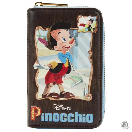 Loungefly Portefeuille zippé Livre Classique Pinocchio (Disney) (Pinocchio (Disney))