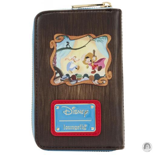 Loungefly Portefeuille zippé Livre Classique Pinocchio (Disney) (Pinocchio (Disney))