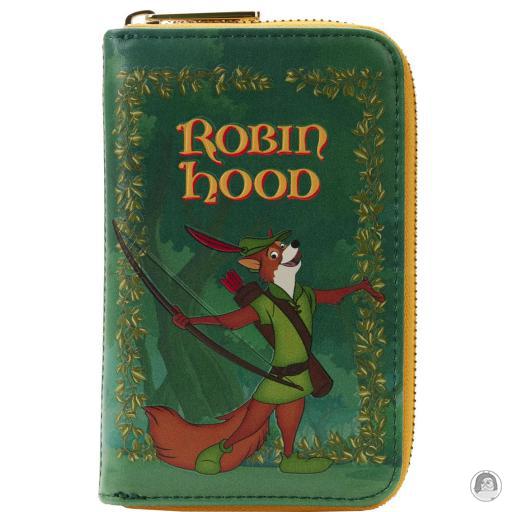 Loungefly Portefeuille zippé Livre Classique Robin des Bois (Disney)