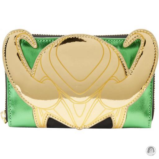 Loungefly Métallique Portefeuille zippé Loki Métallique Loki (Marvel)