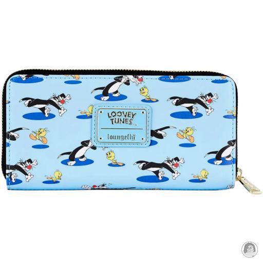 Loungefly Looney Tunes (Warner Bros) Portefeuille zippé Looney Tunes 80 ans de Titi Looney Tunes (Warner Bros)