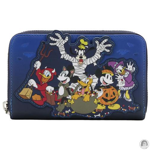 Loungefly Mickey Mouse (Disney) Portefeuille zippé Maison Hantée d'Halloween Mickey Mouse (Disney)