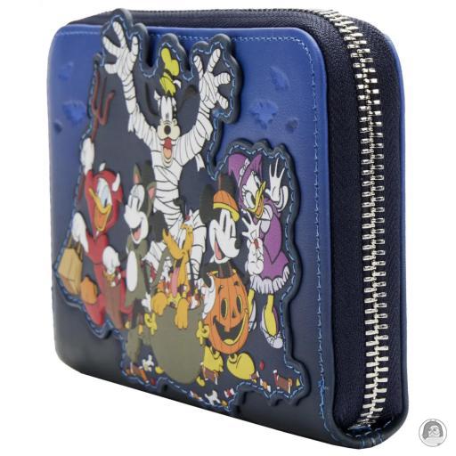 Loungefly Portefeuille zippé Maison Hantée d'Halloween Mickey Mouse (Disney) (Mickey Mouse (Disney))