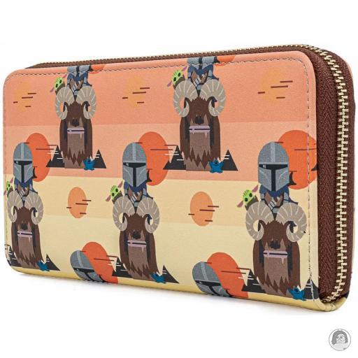 Loungefly Portefeuille zippé Le Mandalorien Bantha Ride Star Wars (Star Wars)