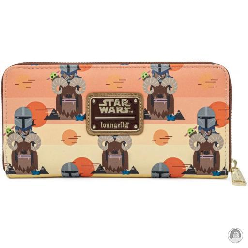 Loungefly Portefeuille zippé Le Mandalorien Bantha Ride Star Wars (Star Wars)