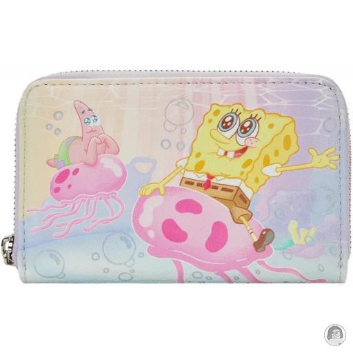 Loungefly Bob l'éponge Portefeuille zippé Méduse Pastel Bob l'éponge