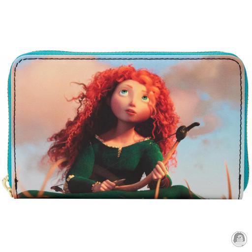 Loungefly Portefeuille zippé Mérida Scène de Princesse Rebelle (Pixar)