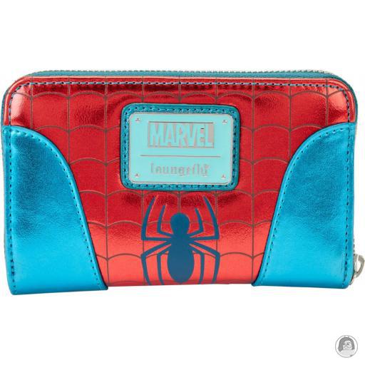 Loungefly Portefeuille zippé Métallique Spider-Man (Marvel) (Spider-Man (Marvel))