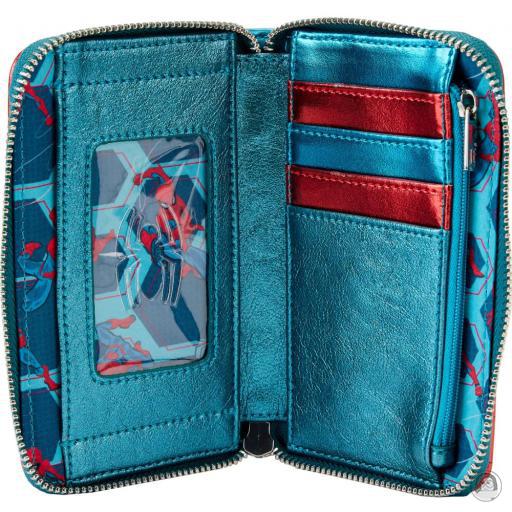 Loungefly Portefeuille zippé Métallique Spider-Man (Marvel) (Spider-Man (Marvel))