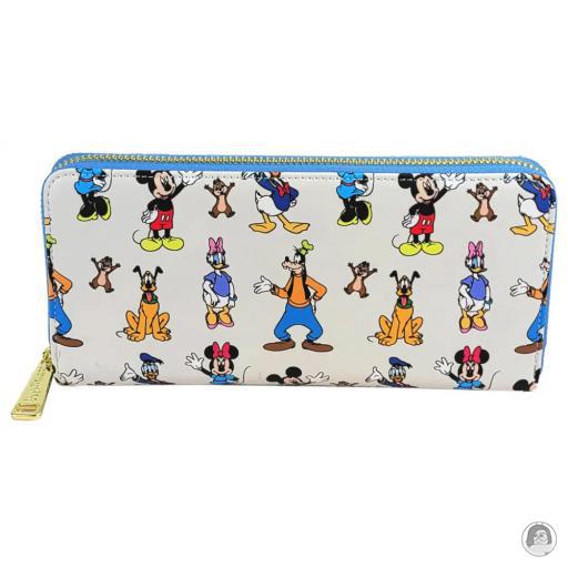 Loungefly Open and Clothing Portefeuille zippé Mickey Mouse et ses Amis Mickey Mouse (Disney)