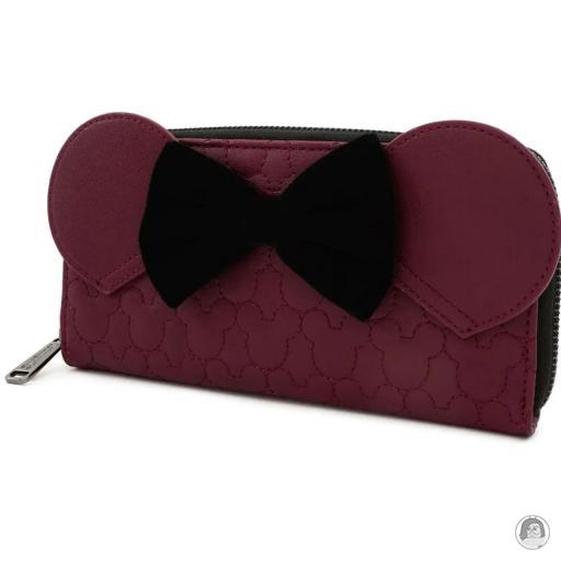 Loungefly Portefeuille zippé Minnie Mouse Cosplay Marron Matelassé Mickey Mouse (Disney) (Mickey Mouse (Disney))