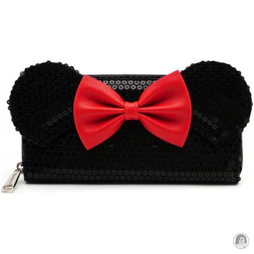 Loungefly Mickey Mouse (Disney) Portefeuille zippé Minnie Mouse Sequin Mickey Mouse (Disney)