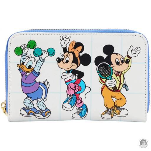 Loungefly Mickey Mouse (Disney) Portefeuille zippé Mousercise Mickey Mouse (Disney)