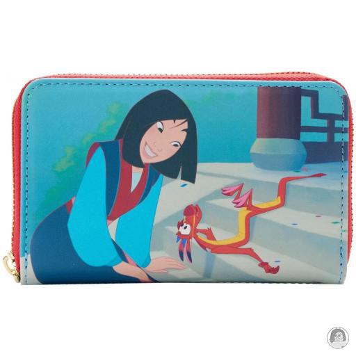 Loungefly Portefeuille zippé Mulan Scène de Princesse Mulan (Disney)