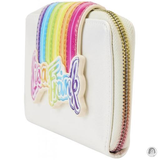 Loungefly Portefeuille zippé Nuage Arc-en-ciel Lisa Frank (Lisa Frank)