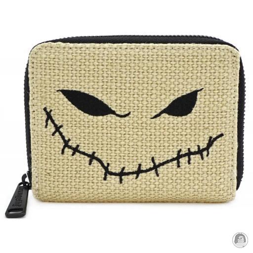 Loungefly L'Étrange Noël de Monsieur Jack (Disney) Portefeuille zippé Oogie Boogie en Toile de Jute L'Étrange Noël de Monsieur Jack (Disney)