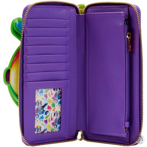 Loungefly Portefeuille zippé Panda Peintre Cosplay Lisa Frank (Lisa Frank)