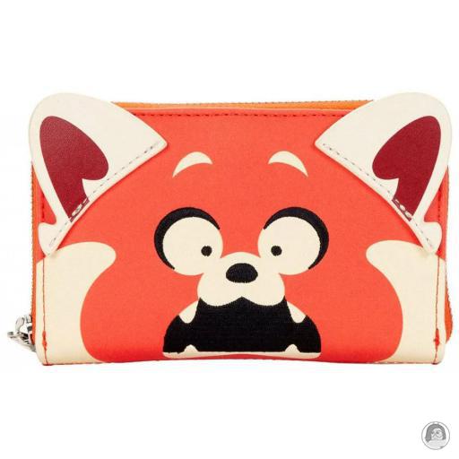 Loungefly Portefeuille zippé Panda Roux Cosplay Alerte Rouge (Pixar)