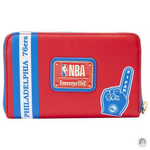 Loungefly Portefeuille zippé Philadelphia 76ers Patch Icons NBA (National Basketball Association) (NBA (National Basketball Association))