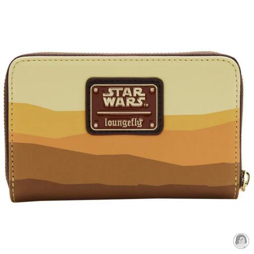 Loungefly Portefeuille zippé Planète Jakku Star Wars (Star Wars)