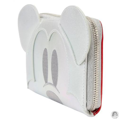 Loungefly Portefeuille zippé Platinum Mickey Mouse Cosplay Mickey Mouse (Disney) (Mickey Mouse (Disney))