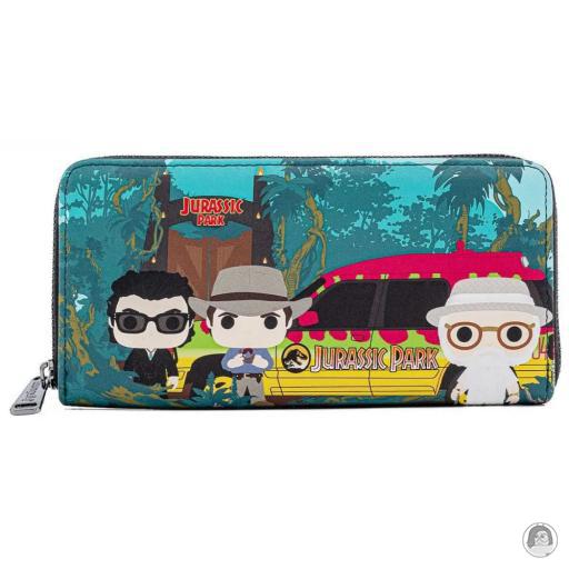 Loungefly Pop! By Loungefly Portefeuille zippé Portes Jurassic Park Jurassic Park