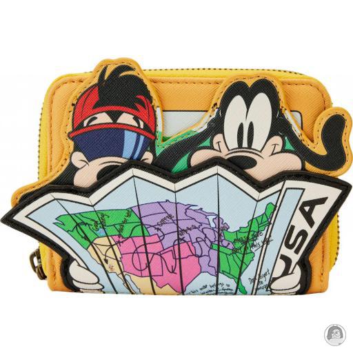 Loungefly Portefeuilles Portefeuille zippé Road Trip Dingo et Max (Disney)