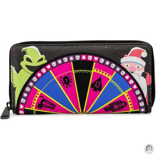 Loungefly L'Étrange Noël de Monsieur Jack (Disney) Portefeuille zippé Roulette Oogie Boogie L'Étrange Noël de Monsieur Jack (Disney)