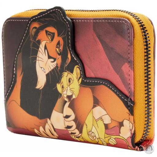 Loungefly Portefeuille zippé Scar Villains Scène Le Roi Lion (Disney) (Le Roi Lion (Disney))