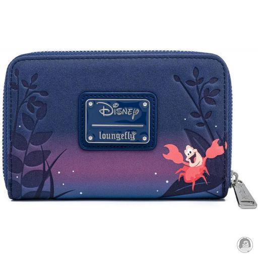 Loungefly Portefeuille zippé Scène de la Gondole La Petite Sirène (Disney) (La Petite Sirène (Disney))