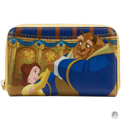 Loungefly La Belle et la Bête (Disney) Portefeuille zippé Scène Princesse La Belle et la Bête (Disney)