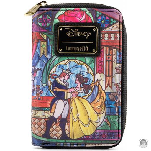 Loungefly Château Série Portefeuille zippé Série Château La Belle et la Bête La Belle et la Bête (Disney)