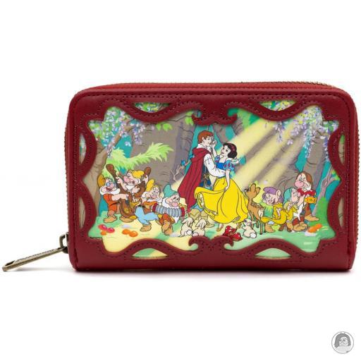 Loungefly Portefeuille zippé Série Histoire de Princesses Blanche Neige Blanche-Neige et les Sept Nains (Disney)