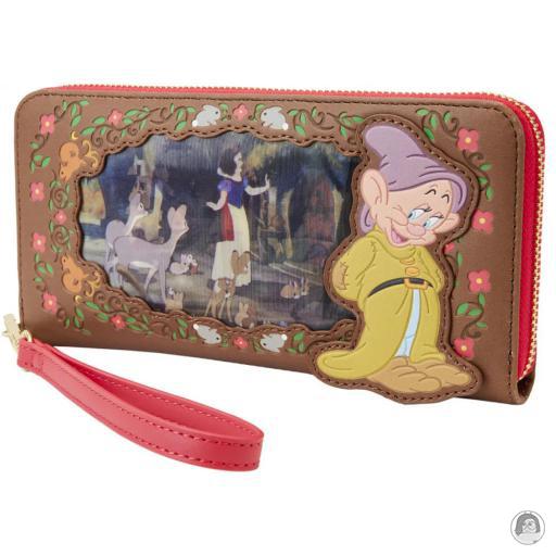 Loungefly Portefeuille zippé Série Princesse Lenticulaire Blanche Neige Blanche-Neige et les Sept Nains (Disney) (Blanche-Neige et les Sept Nains (Disney))