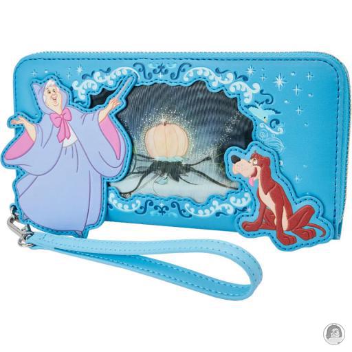 Loungefly Portefeuille zippé Série Princesse Lenticulaire Cendrillon Cendrillon (Disney) (Cendrillon (Disney))