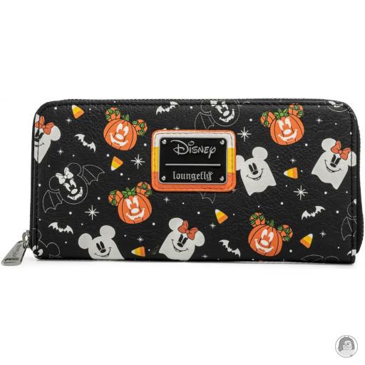 Loungefly Portefeuilles Portefeuille zippé Souris Effrayantes Mickey Mouse (Disney)