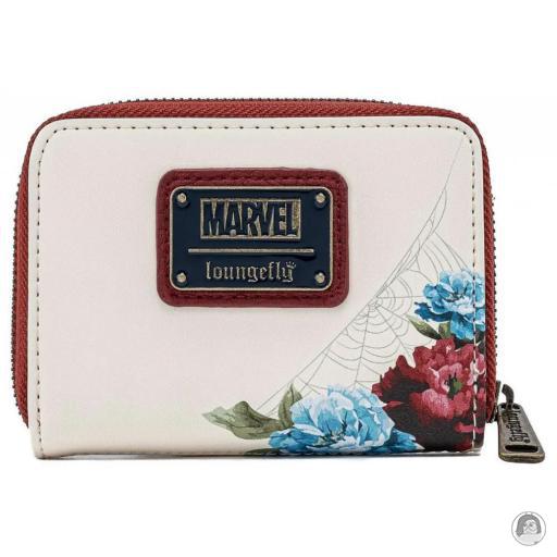 Loungefly Portefeuille zippé Spider-Man Floral Spider-Man (Marvel) (Spider-Man (Marvel))