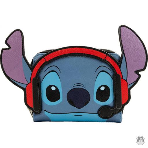 Loungefly GameStop Portefeuille zippé Stitch Gamer Lilo et Stitch (Disney)