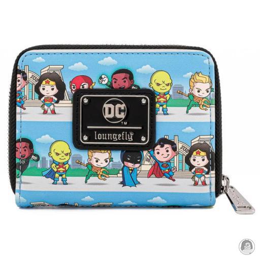 Loungefly Portefeuille zippé Super Héros DC Comics Chibi DC Comics (DC Comics)