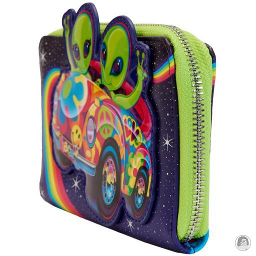 Loungefly Portefeuille zippé Tour Extraterrestre Cosmique Glow Lisa Frank (Lisa Frank)