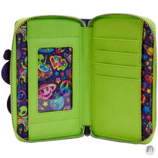 Loungefly Portefeuille zippé Tour Extraterrestre Cosmique Glow Lisa Frank (Lisa Frank)