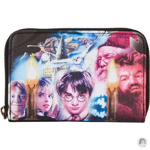 Loungefly Harry Potter (Wizarding World) Portefeuille zippé Trilogie Harry Potter (Wizarding World)