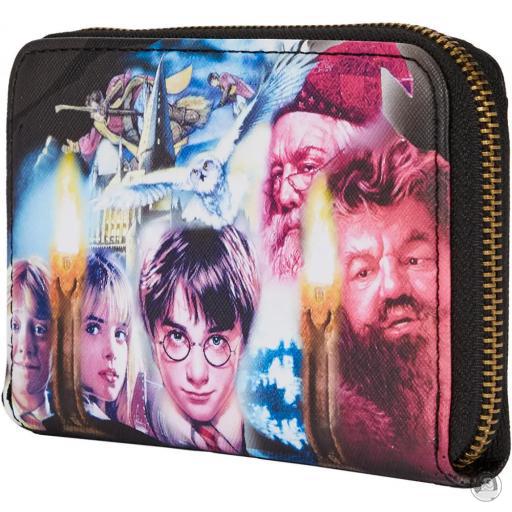 Loungefly Portefeuille zippé Trilogie Harry Potter (Wizarding World) (Harry Potter (Wizarding World))