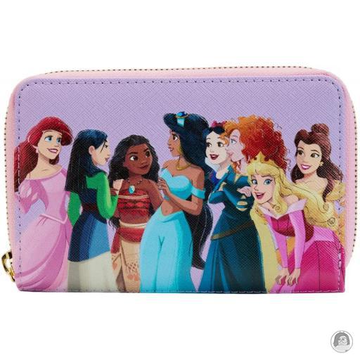 Loungefly Portefeuille zippé Triple Poches Princesses Disney (Disney) (Princesses Disney (Disney))